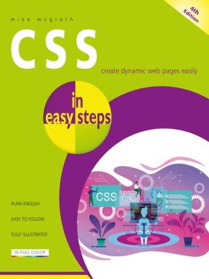 cover image of CSS in easy steps